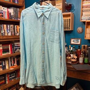 Tommy Bahama Linen Shirt XXL